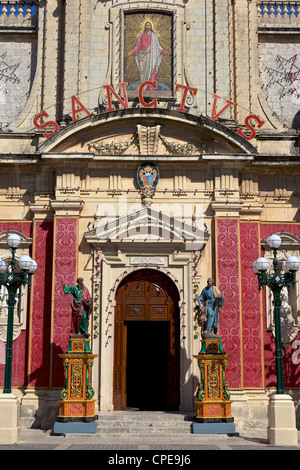 St. Pauls Kirche und Grotte, Rabat, Malta, Europa Stockfoto