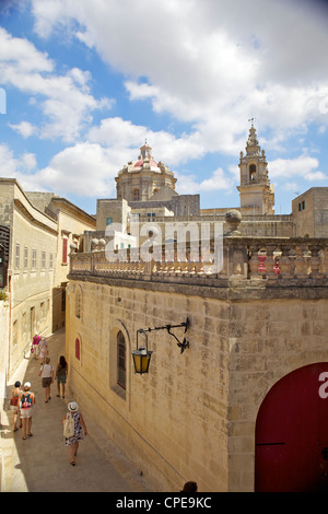 Mdina, die Festung Stadt, Malta, Europa Stockfoto