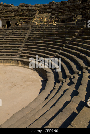 Umm Qais Theater, Jordanien Stockfoto