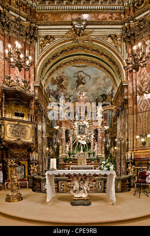 Europa Italien Piemont Turin Consolata Basilika Heiligtum Altar Stockfoto