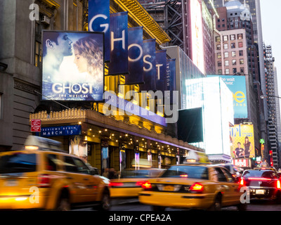 Broadway-Theater Festzelt, Ghost das Musical, Lunt-Fontanne Theatre, New York Stockfoto