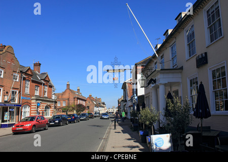 Southwold, Suffolk England UK, Adnams Crown Hotel Stockfoto