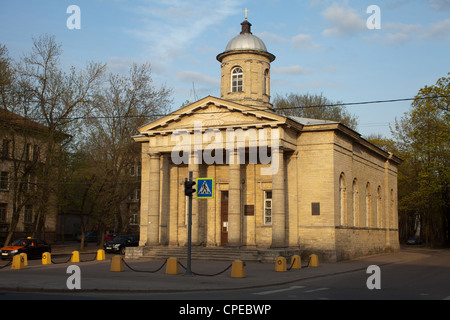 Evangelisch-Lutherische Kirche von St. Nikolaus, Gattschina, Leningrad Oblast, Russland. Stockfoto