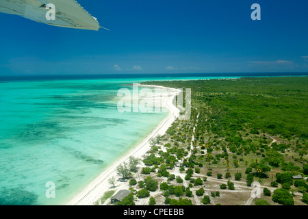 Matemo Island in Quirimbas Archipel vor der Küste von Norden Mosambiks. Stockfoto