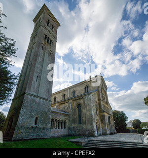 Italienische Kirche St. Maria und St. Nikolaus, Wilton - Glockenturm Stockfoto