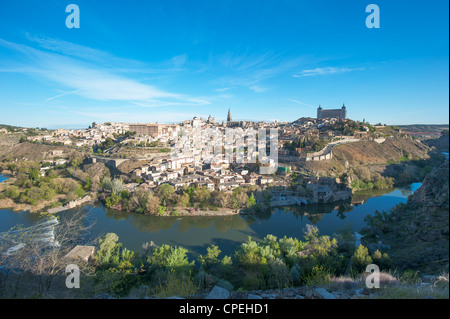 Panorama von Toledo, Spanien Stockfoto
