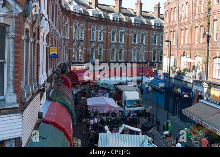 Brixton Straßenmarkt Electric Avenue Stockfoto