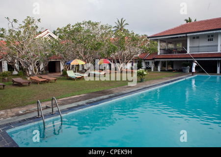 Ayurweda Walauwa Resort Bentota-Sri Lanka Stockfoto