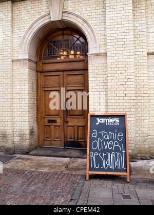 Jamie es Italian, Cambridge, ein Jamie Oliver Restaurant, UK Stockfoto