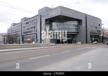 Die Börse - die Börse - in Zürich, Kanton Zürich, Schweiz Stockfoto