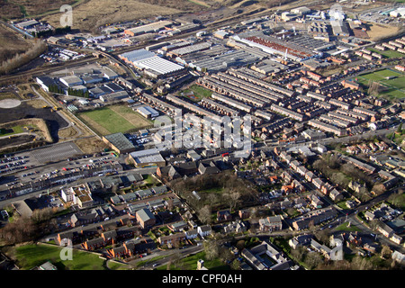 Luftaufnahme von Birtley im Borough of Gateshead, North East England Stockfoto