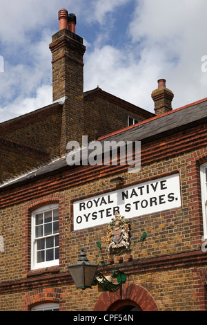 Royal Native Oyster Stores Stockfoto