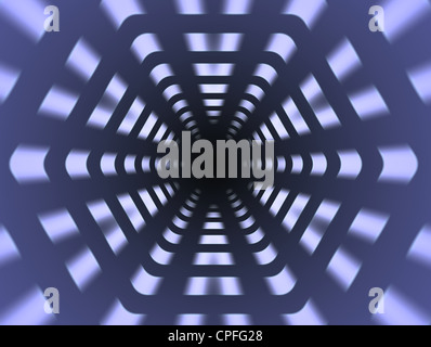 Abstrakte digitale Hintergrund, dynamischen modernen leistungsstarken Raum Stockfoto