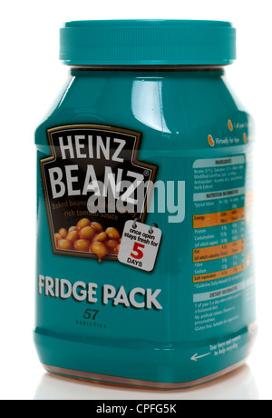 Heinz 57 Beanz Kühlschrank Pack Stockfoto