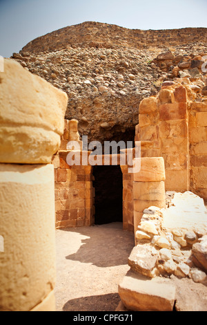 Viele der Höhle, am Toten Meer-Highway, Jordan, Westasien Stockfoto