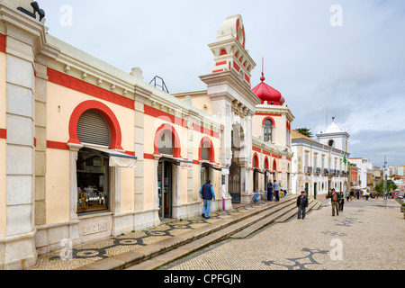 Markthalle in der Stadtzentrum, Rua Jose Fernandes Guerreiro, Loulé, Algarve, Portugal Stockfoto