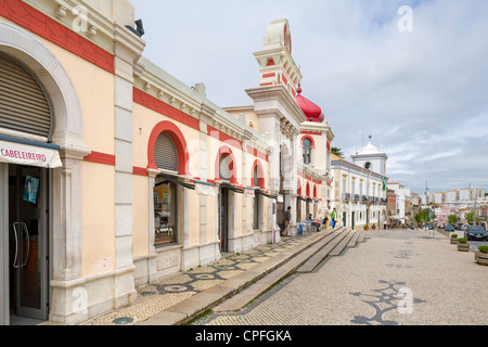 Markthalle in der Stadtzentrum, Rua Jose Fernandes Guerreiro, Loulé, Algarve, Portugal Stockfoto