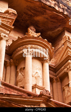 Die Schatzkammer, Petra, Jordanien, Westasien Stockfoto