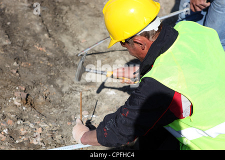 Baustelle Stockfoto