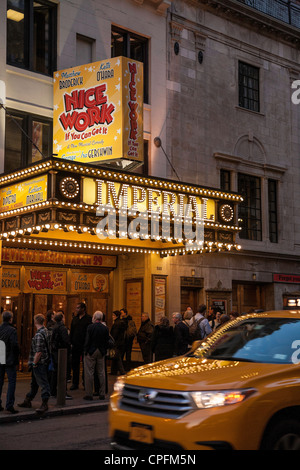 Broadway-Theater Festzelt, NYC Stockfoto