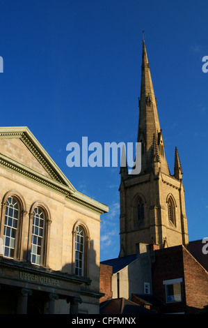 UK, South Yorkshire, Sheffield, St Marie Kathedrale & Oberkapelle aus Norfolk Street Stockfoto