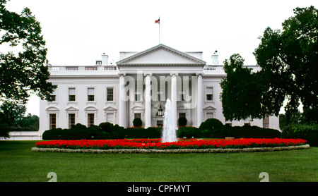 Weiße Haus 1600 Pennsylvania Avenue Stockfoto