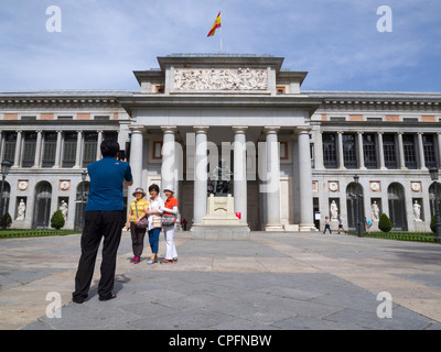 Museo del Prado in Madrid, Spanien Stockfoto