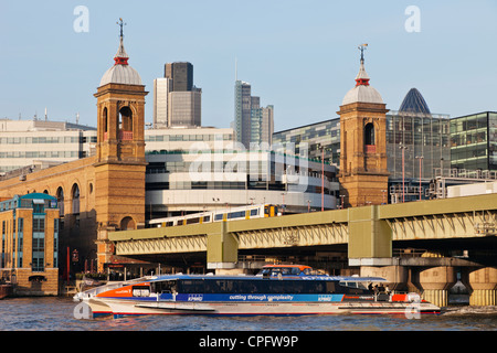 England, London, die Stadt, Cannon Street Bahnhof Stockfoto