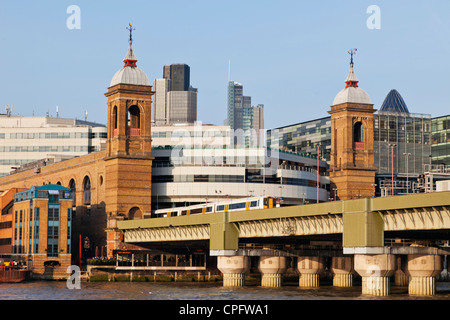 England, London, die Stadt, Cannon Street Bahnhof Stockfoto