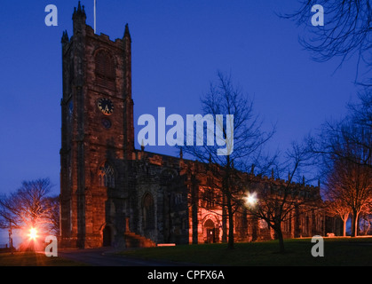 Das Priorat Kirche Lancaster England - voll nennen die "Kirche der seligen Maria Lancaster" Stockfoto
