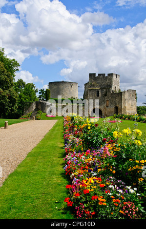 Château de Gisors ist eine Burg in der Stadt Gisors, im Département Eure, Normandie, Frankreich Stockfoto