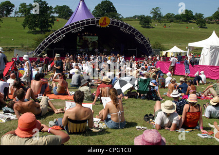 Große Chill-Musik Festival 2003 Eastnor Castle Herefordshire, England, Vereinigtes Königreich Stockfoto