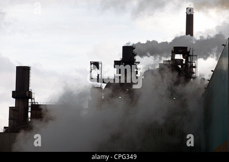 Krupp Mannesmann Stahl arbeitet Duisburg Deutschland Stockfoto