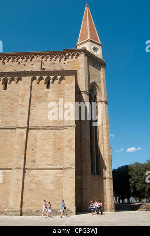 Italien, Toskana, Arezzo, San Donato Kathedrale Stockfoto