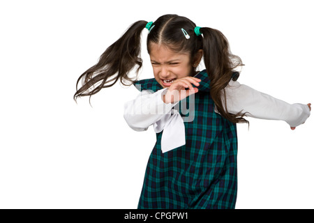 Mädchen weint Stockfoto