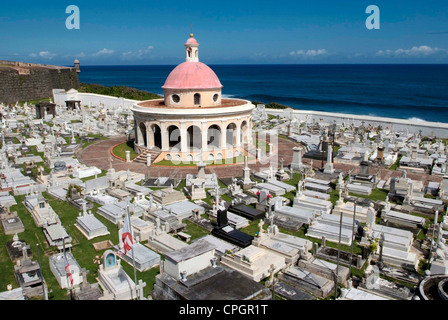 PUERTO RICO - Santa María Magdalena Friedhof San Juan Stockfoto