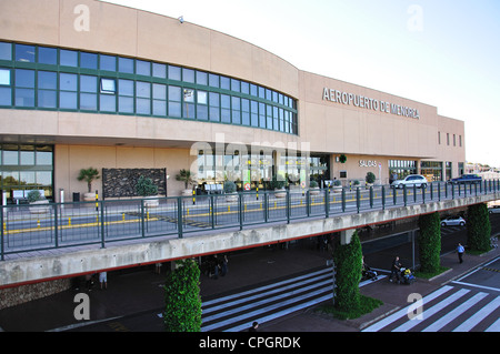 Aeropuerto de Menorca Terminal, Mahon, Menorca, Balearen, Spanien Stockfoto