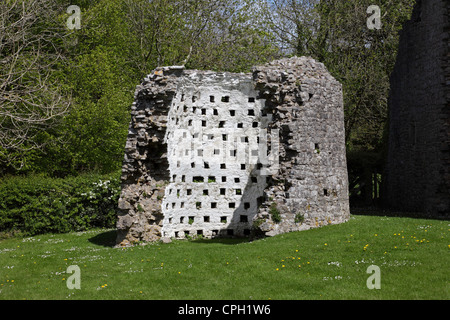 Alten Taubenschlag Oxwich Burg Gower South Wales UK Stockfoto