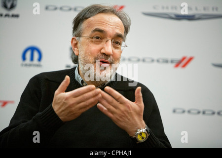 Sergio Marchionne Stockfoto