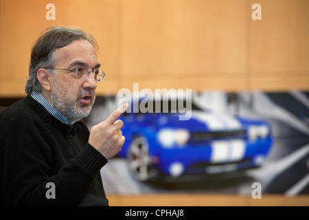 Sergio Marchionne Stockfoto