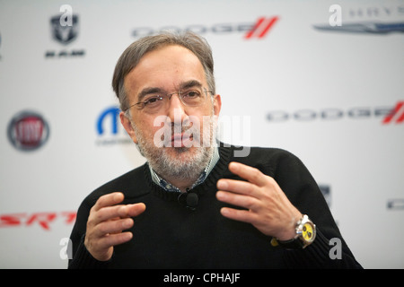 Sergio Marchionne Stockfoto