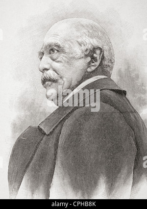 Otto Eduard Leopold, Fürst von Bismarck, Herzog von Lauenburg, 1815 – 1898, aka Otto von Bismarck. Deutscher Staatsmann. Stockfoto