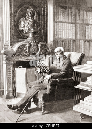 Henri Eugène Philippe Louis d'Orléans, Duc d'Aumale 1822 –1897. Führer der Orleanists politischen Fraktion. Stockfoto