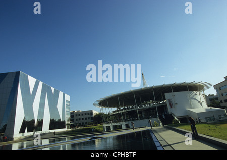 INDIA-Bangalore, Campus der Infosys in Electronics City, Infosys ist ein Haupt-Software-Entwickler und bietet e-Lösung Stockfoto