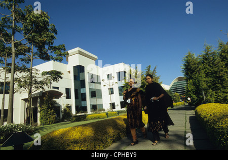 INDIA-Bangalore, Campus der Infosys in Electronics City, Infosys ist ein Haupt-Software-Entwickler und bietet e-Lösung Stockfoto