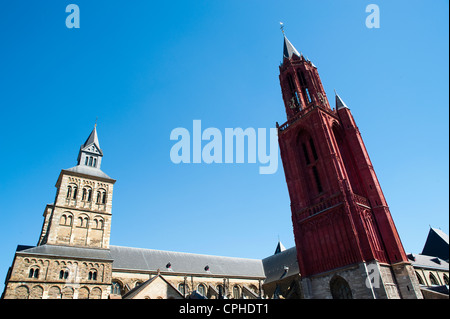 St. Servatius und St. Johannes Kirchen, Maastricht, Niederlande, Europa. Stockfoto