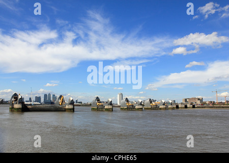 Thames Barrier Woolwich London England UK Stockfoto