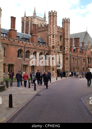 Str. Johns Hochschule, Cambridge, UK Stockfoto