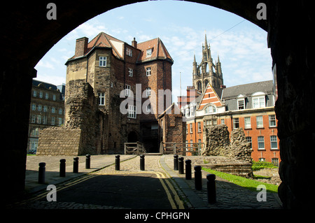 Schwarze Tor Stockfoto