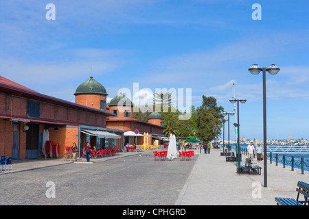 Markt (Mercado) an der Strandpromenade, Olhao, Algarve, Portugal Stockfoto